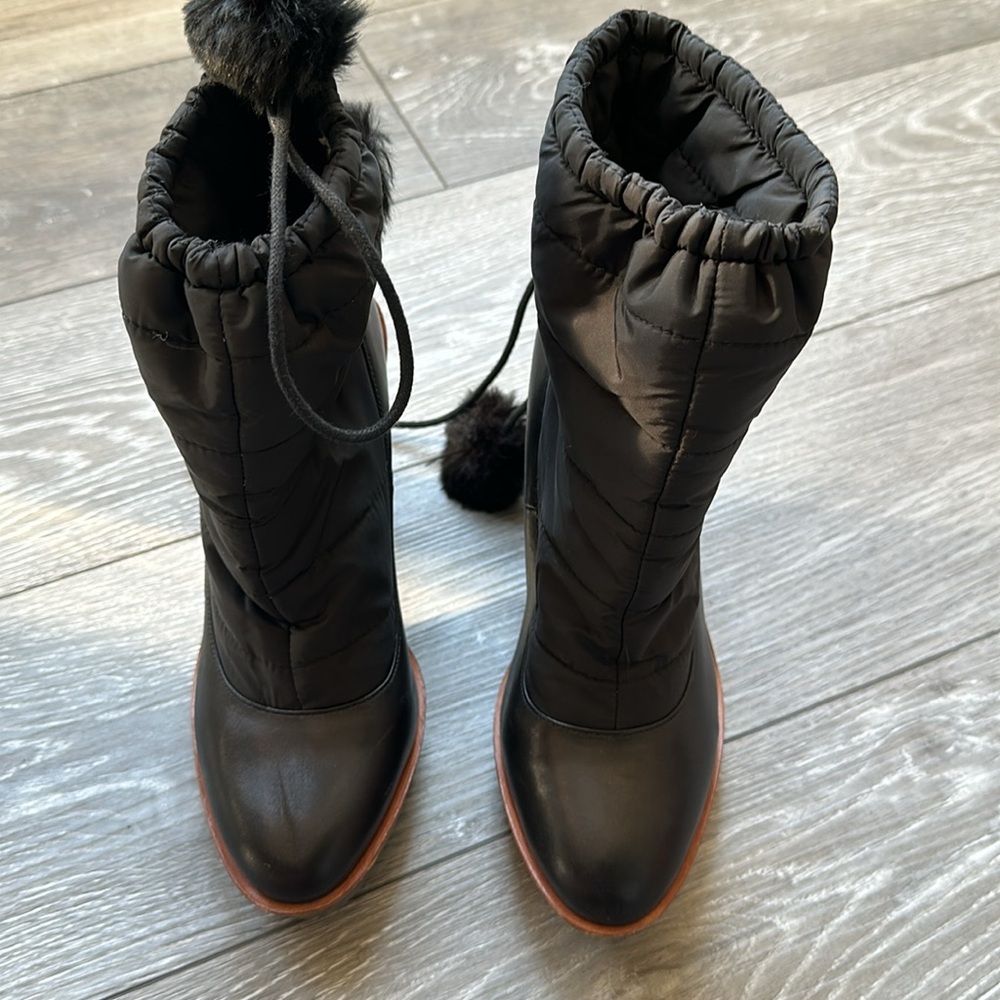 Kate Spade Heeled Puffer Snow Boot - Picture 2 of 10